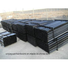 2.04kg/M Black Painted and Galvanized Steel Star Picket